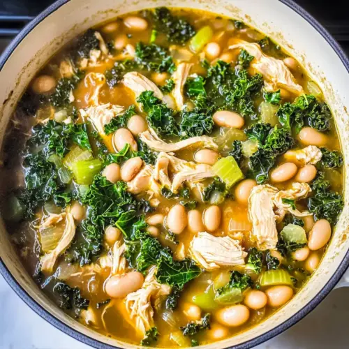 Kale, White Bean, and Chicken Soup