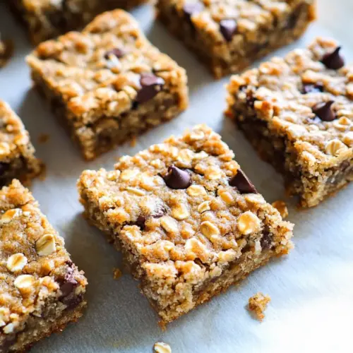 Oatmeal Cookie Bars