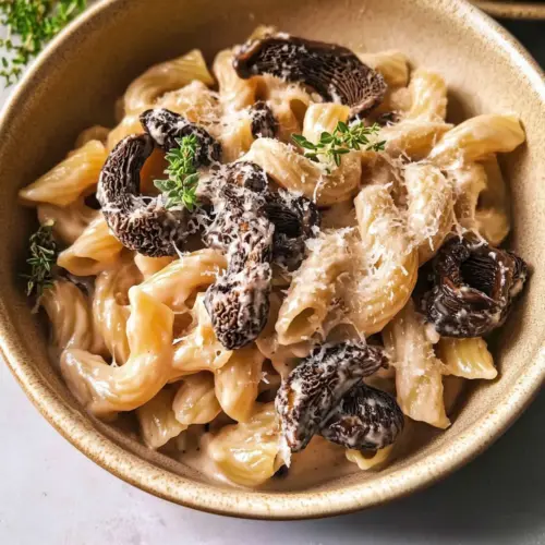 Morel Mushroom Pasta