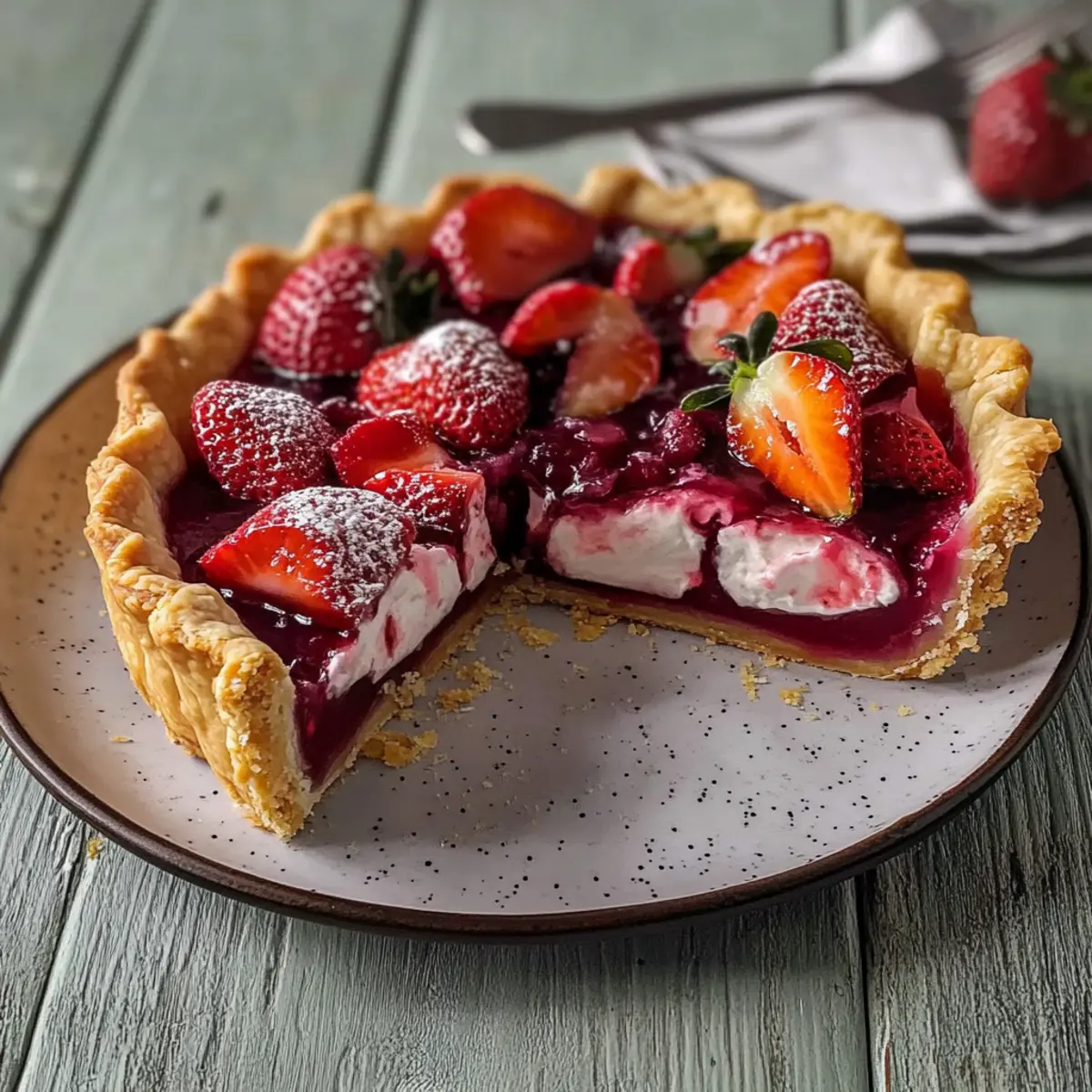 Celeste Strawberry Pie Recipe