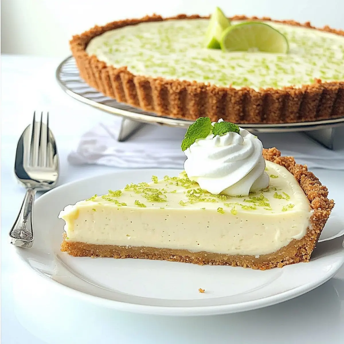 Café Key Lime Crunch Tart