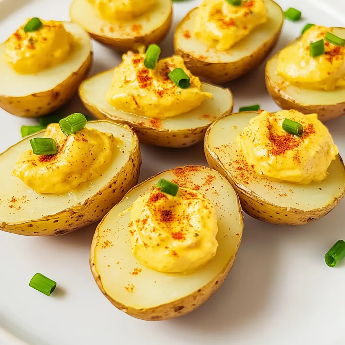 Vegan Deviled Potatoes
