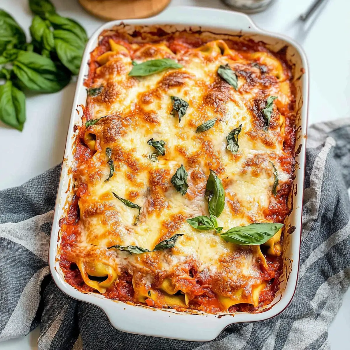 Baked Tortellini Casserole