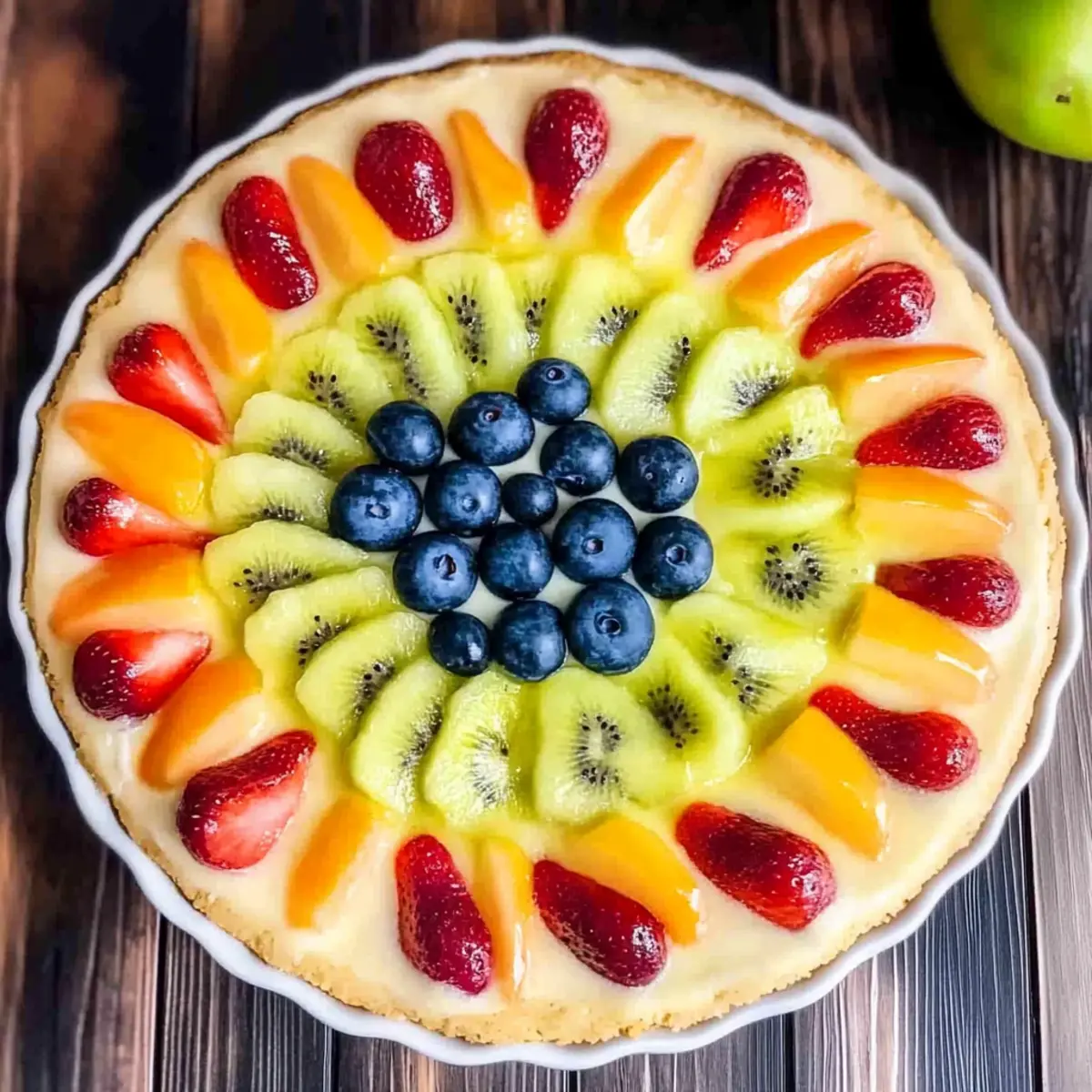 Sugar Cookie Fruit Pizza