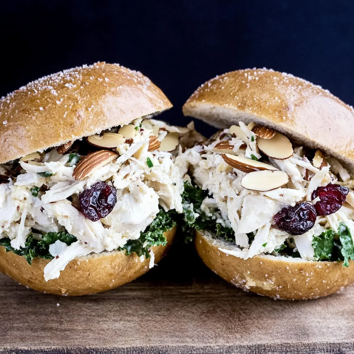 Coconut Chicken Salad Sandwich