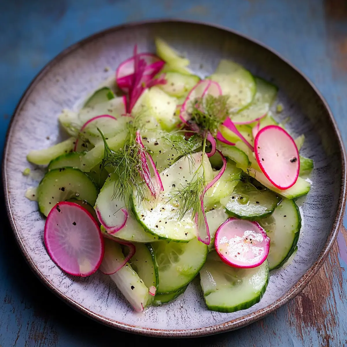 Cucumber Salad Spanish-Style