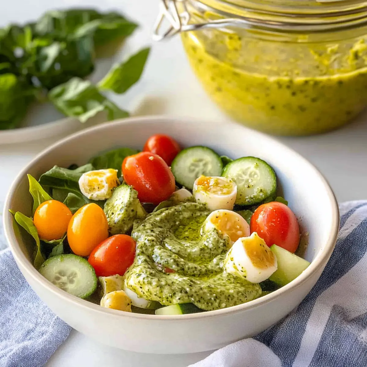 Pesto Salad Dressing