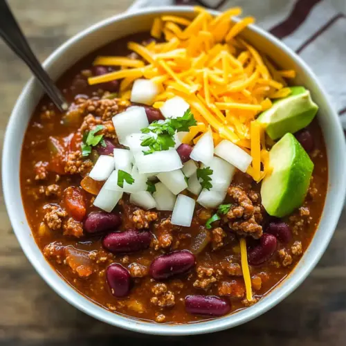 Slow Cooker Chili Recipe