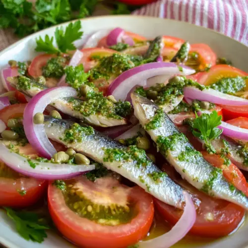 Spanish Tomato and Sardine Salad