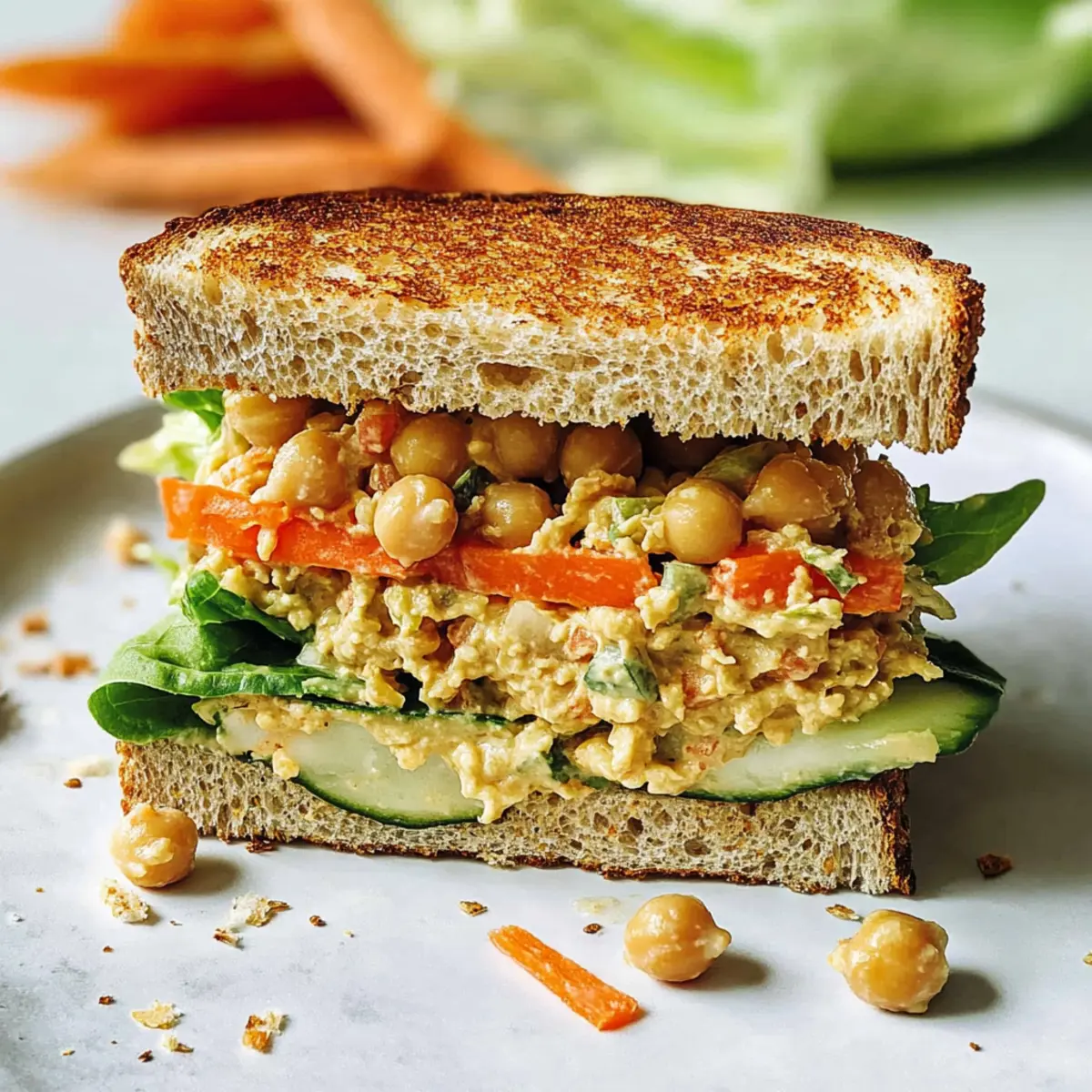 Chickpea Salad Sandwich
