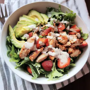 Summer Strawberry Chicken Salad