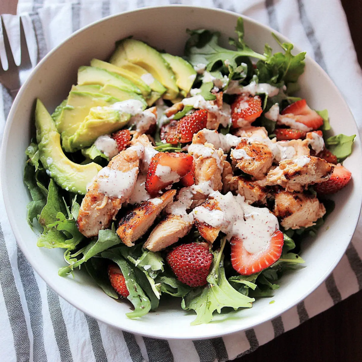 Summer Strawberry Chicken Salad