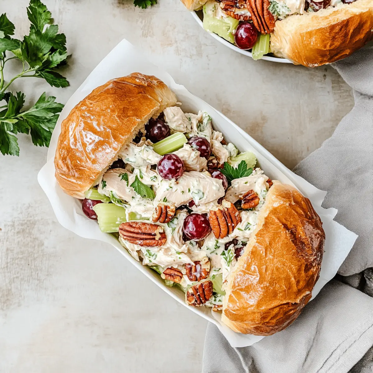 Chicken Salad with Grapes and Pecans