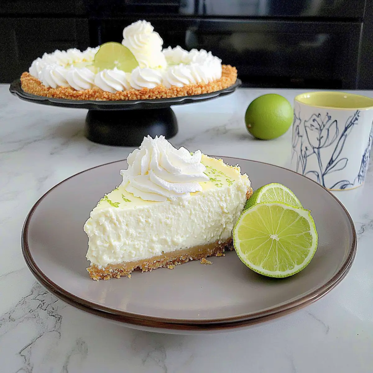 Keto Key Lime Cheesecake