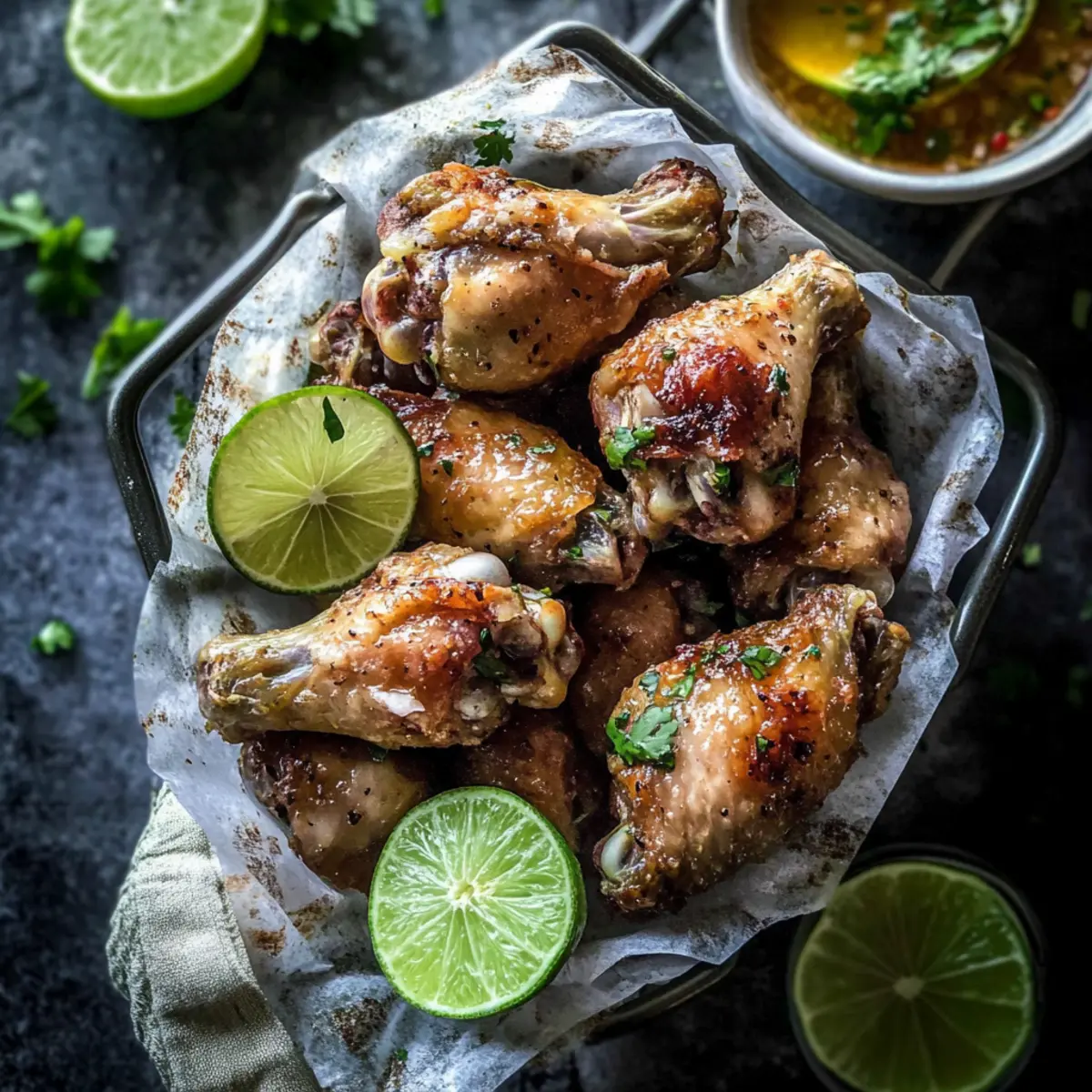 Filipino-Style Baked Chicken Wings