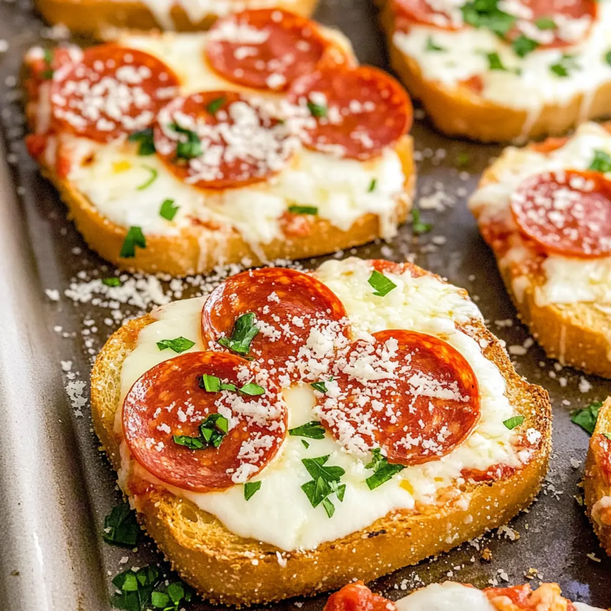 Texas Toast Pizzas