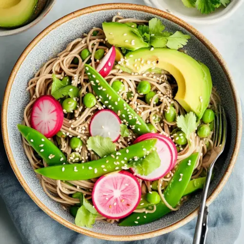 Sesame Soba Noodles