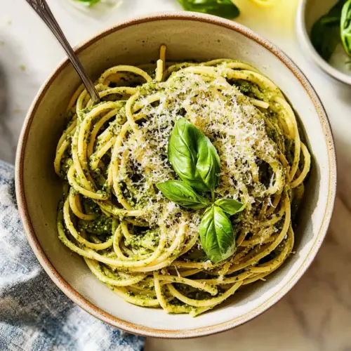 Easy Pesto Pasta