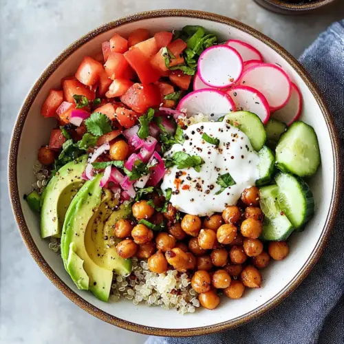 Mediterranean Quinoa Bowl