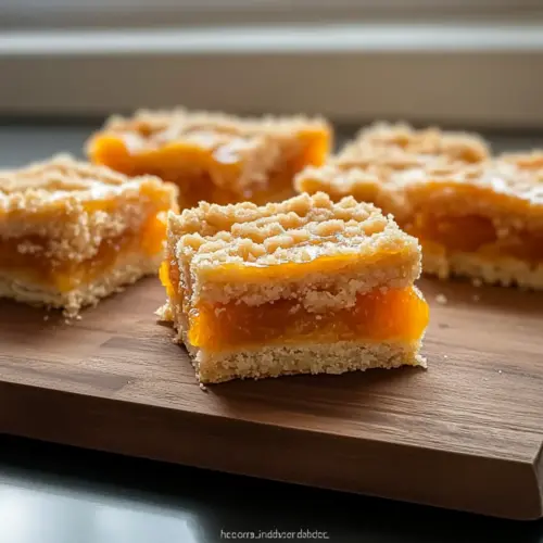 Shortbread Apricot Bars