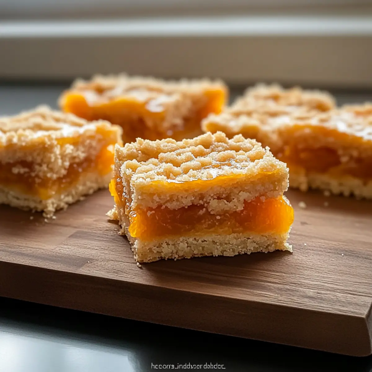 Shortbread Apricot Bars