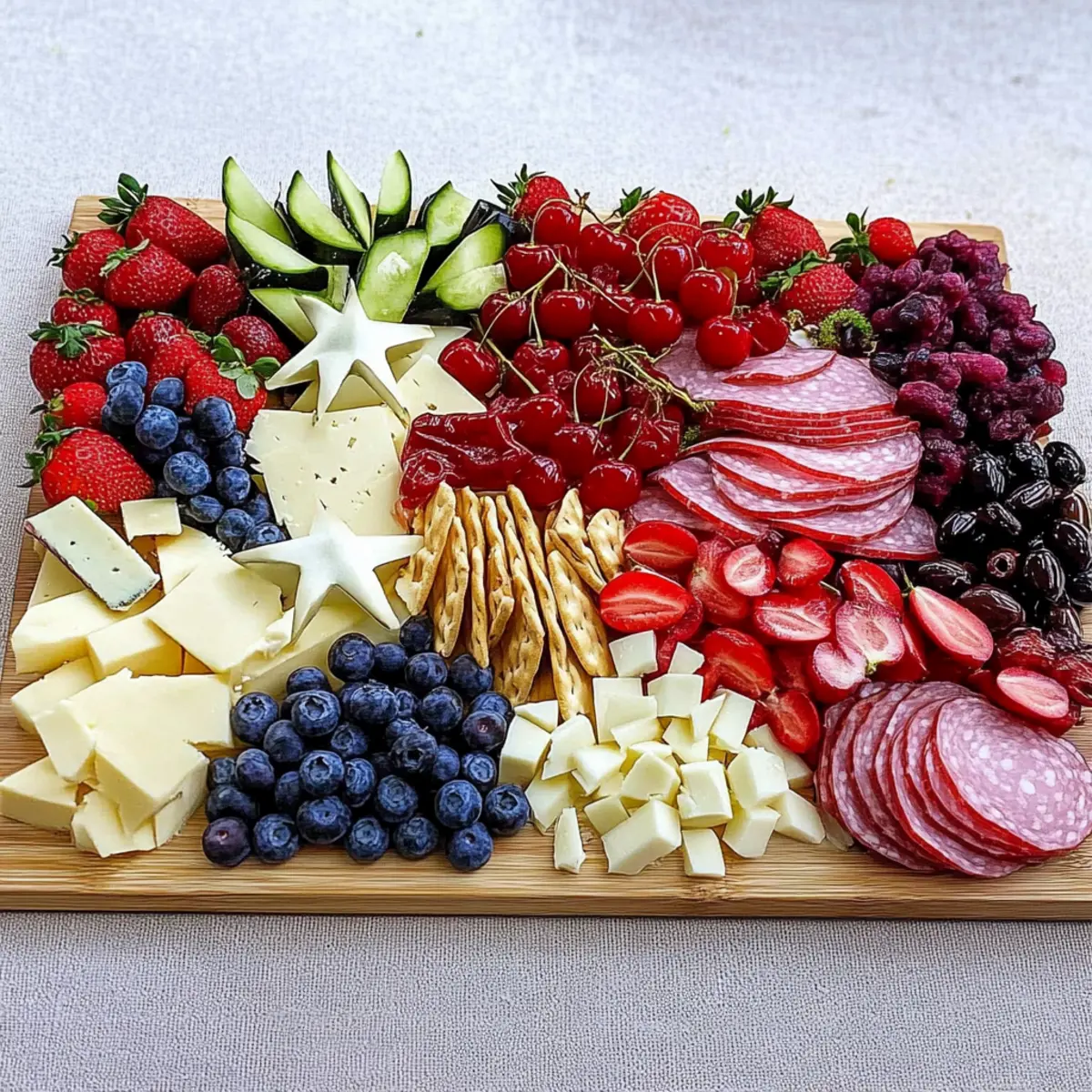 4th of July Charcuterie Board