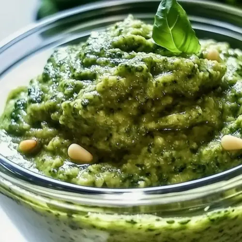 Pesto basilic maison savoureux