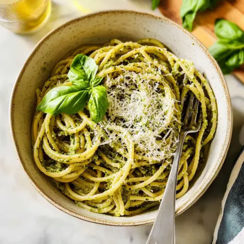 Easy Pesto Pasta