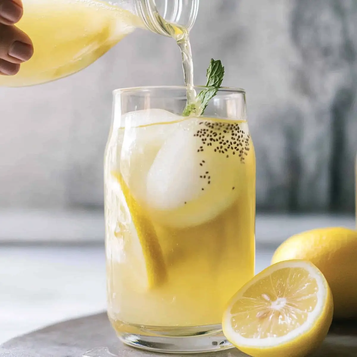 Chia Seed Lemonade