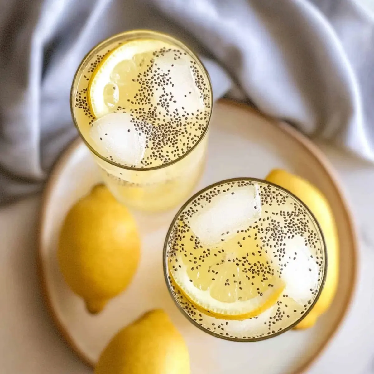 Chia Seed Lemonade