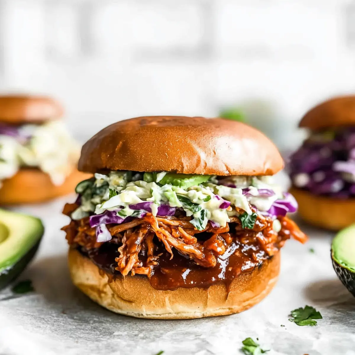 BBQ Jackfruit Sandwiches