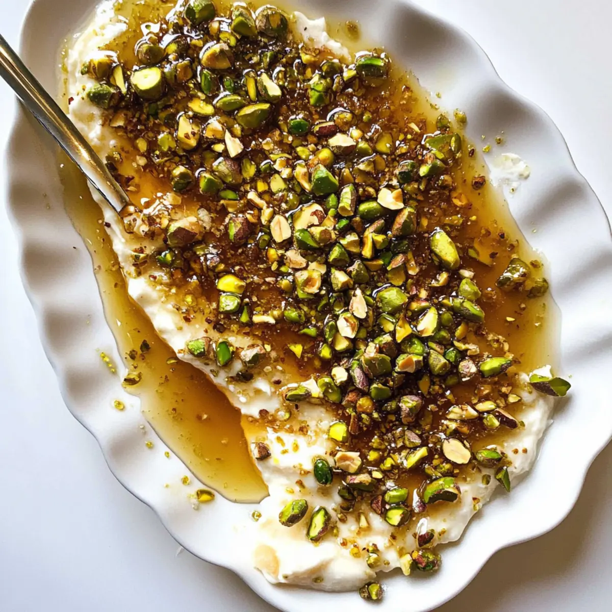 Boursin Appetizer with Pistachios and Honey