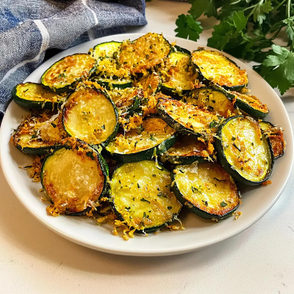 Oven Roasted Zucchini