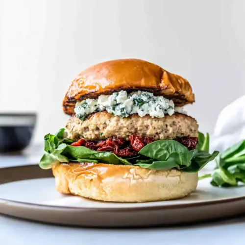 Greek Turkey Burgers