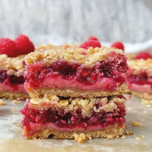 Raspberry Streusel Bars