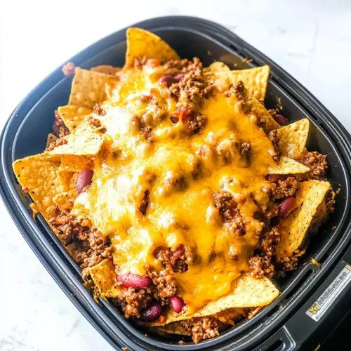 Air Fryer Nachos