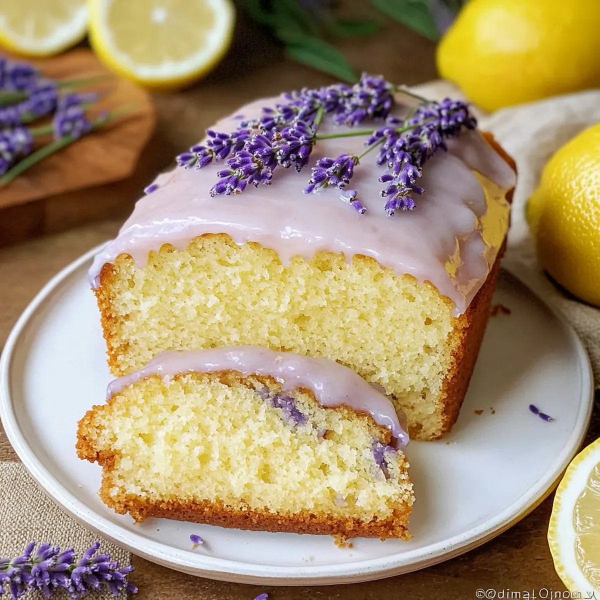 Lemon Lavender Cake