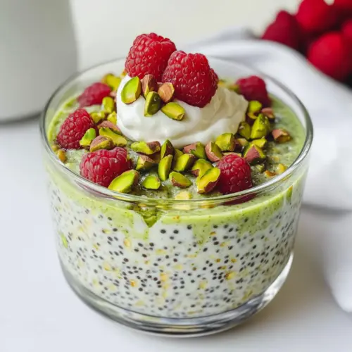 Pistachio Overnight Oats