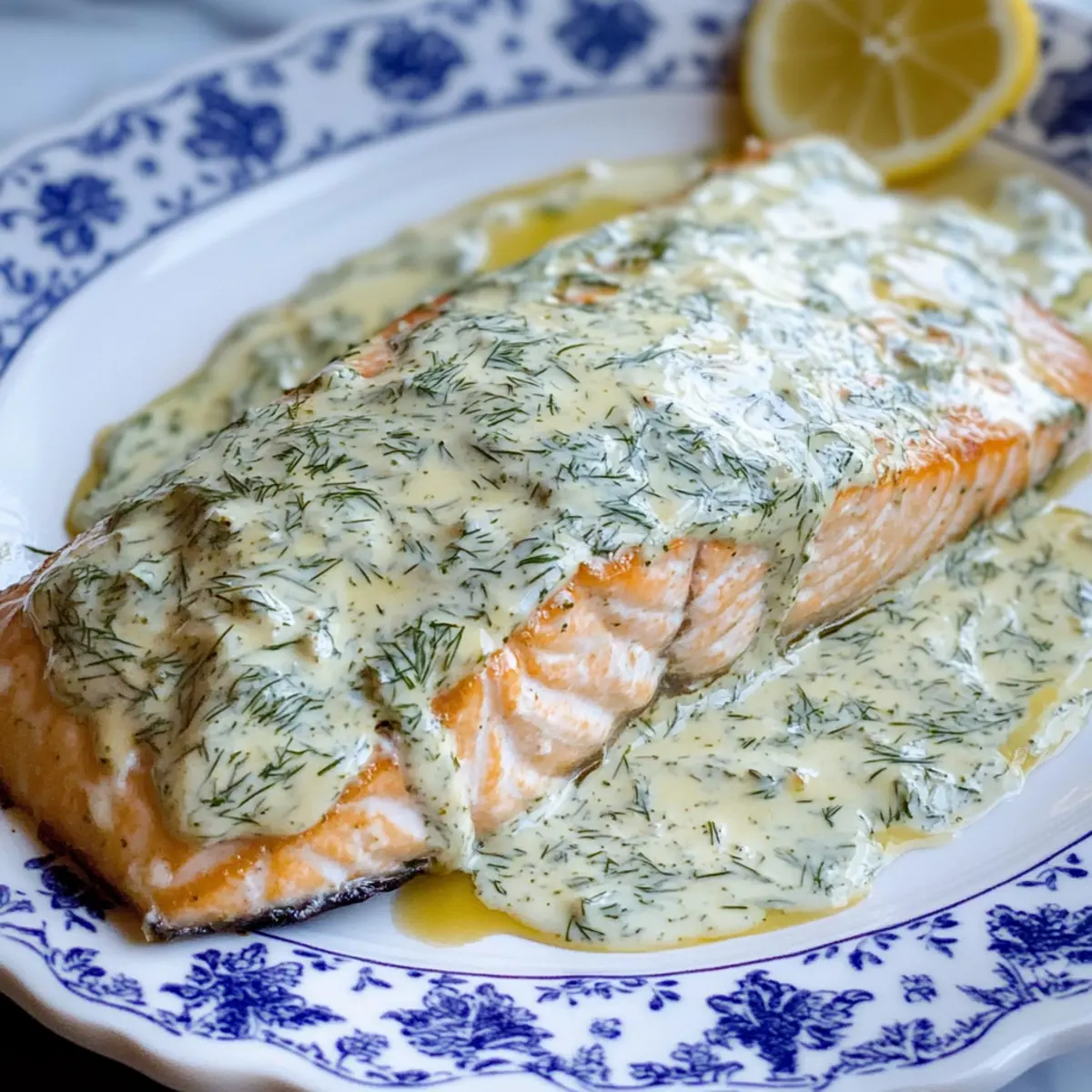 Baked Salmon With Garlic Mayo