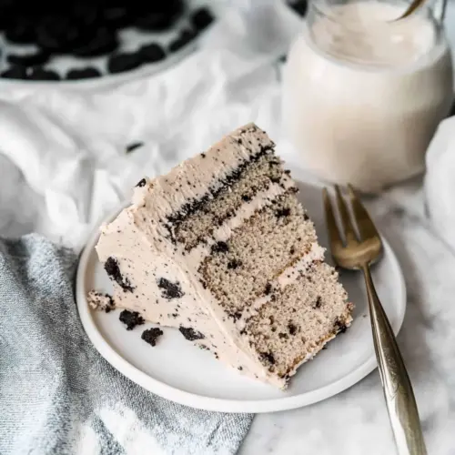 Oreo Cake with Coffee Oreo Buttercream