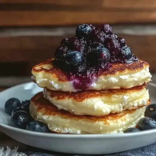 Fluffy Lemon Ricotta Pancakes