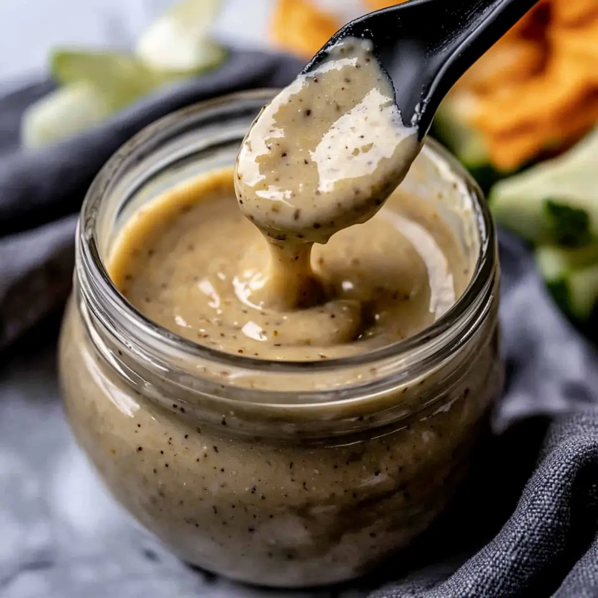 Maple Mustard Tahini Sauce