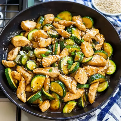 Zucchini Stir Fry