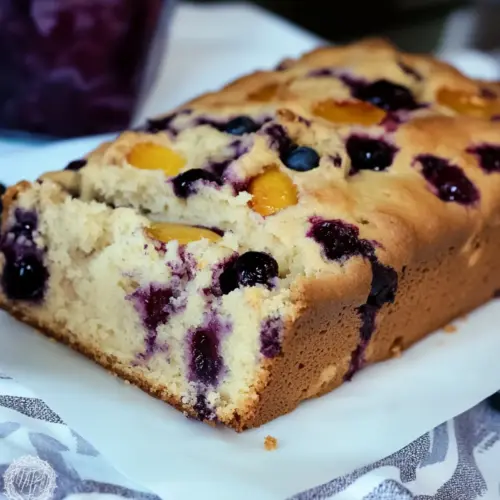 Blueberry Peach Bread