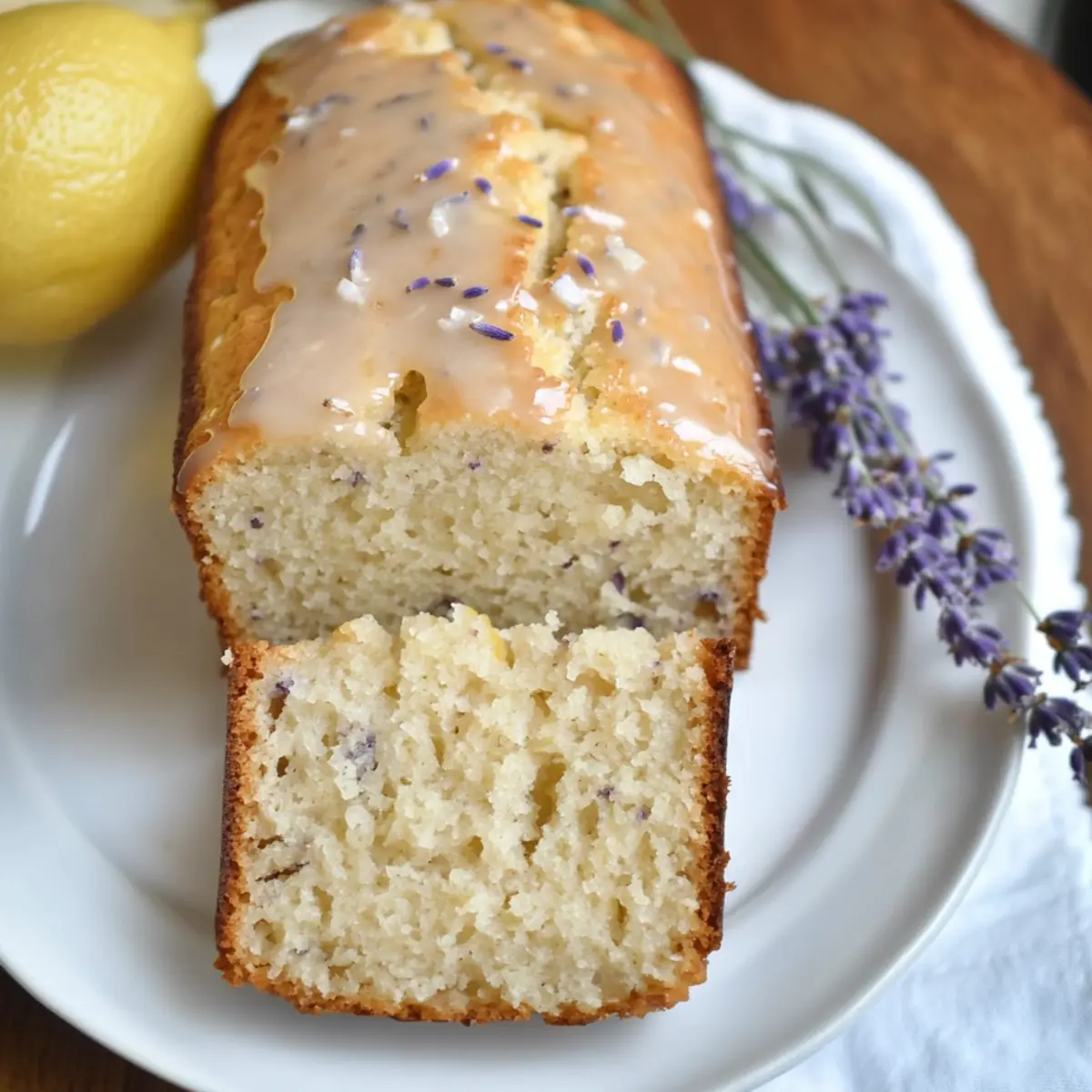 Lavender Tea Bread Recipe