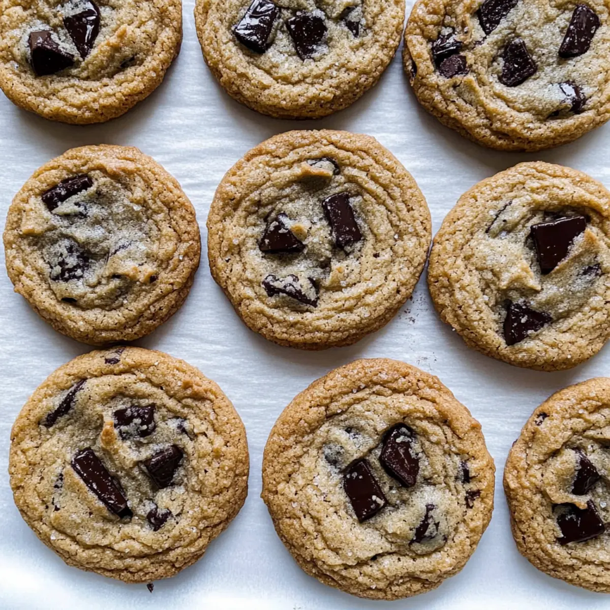 Chewy Coffee Chocolate Chip Cookies