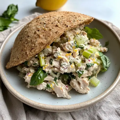Lemon Basil Rotisserie Chicken Salad