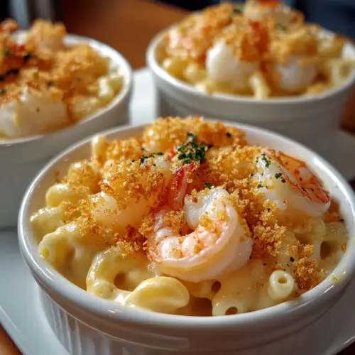 Seafood Mac and Cheese