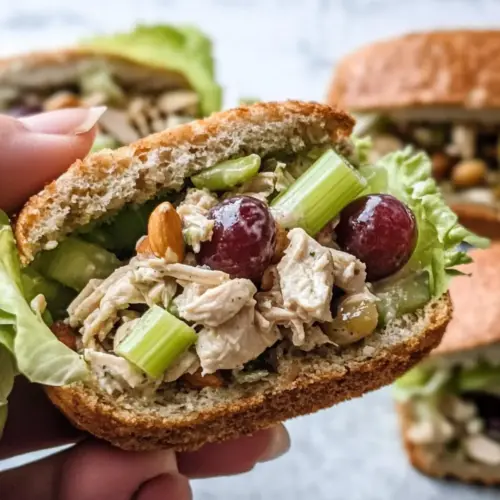 Summer Chicken Salad with Grapes
