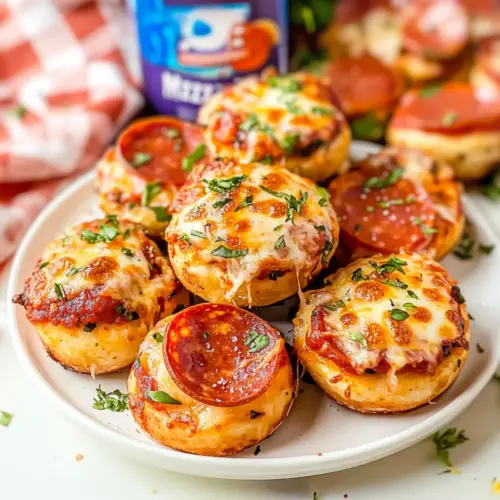 Easy 5-Ingredient Mini Pizzas
